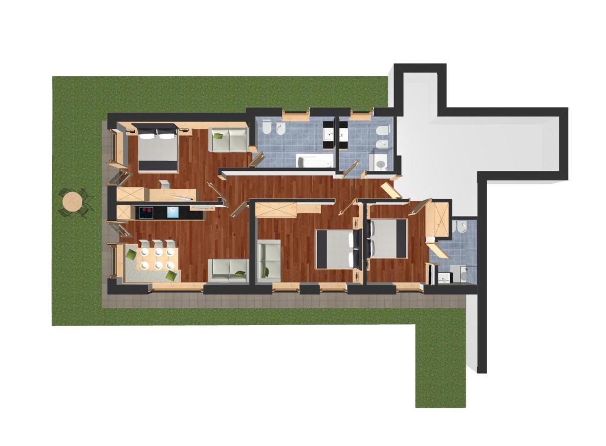 Residence Ravisa Dolomites 셀바디발가르디나 외부 사진